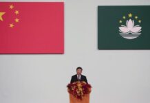 习近平:民主、法治、人权、自由为”核心价值” 大赞澳门曲线批评香港