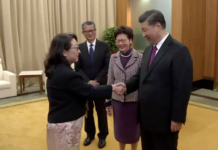 习近平慰问郑若骅握手9秒 支持林郑下一步工作