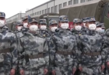 解放军驻鄂部队承担武汉市生活物资配送