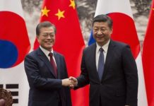 習近平與文在寅通電話商討新型肺炎疫情防控