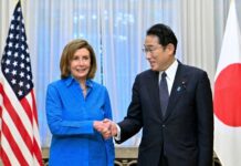 佩洛西抵日本 与日本首相岸田文雄在东京会谈