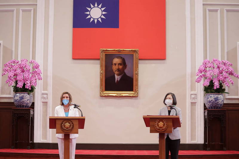 佩洛西台灣之行即時報導