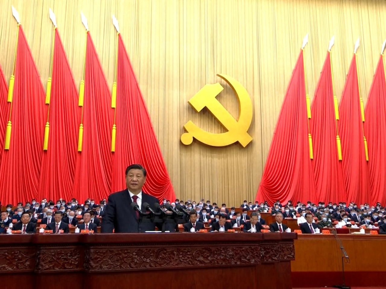 民進黨反對「一國兩制」 國民黨賀電二十大