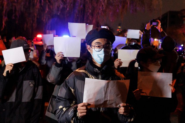 習近平說：抗議主流是對疫情不滿的學生