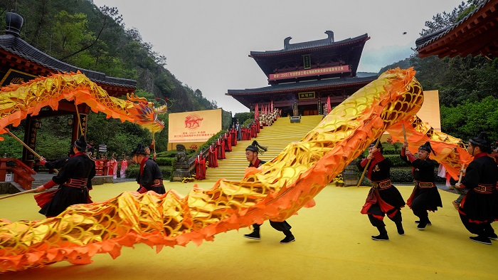 浙江縉雲海峽兩岸共祭軒轅黃帝大典隆重舉行