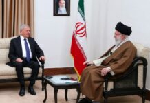 哈梅內伊晤伊拉克總統稱美國並非可靠朋友,伊朗總統批評美國破壞地區安全與穩定