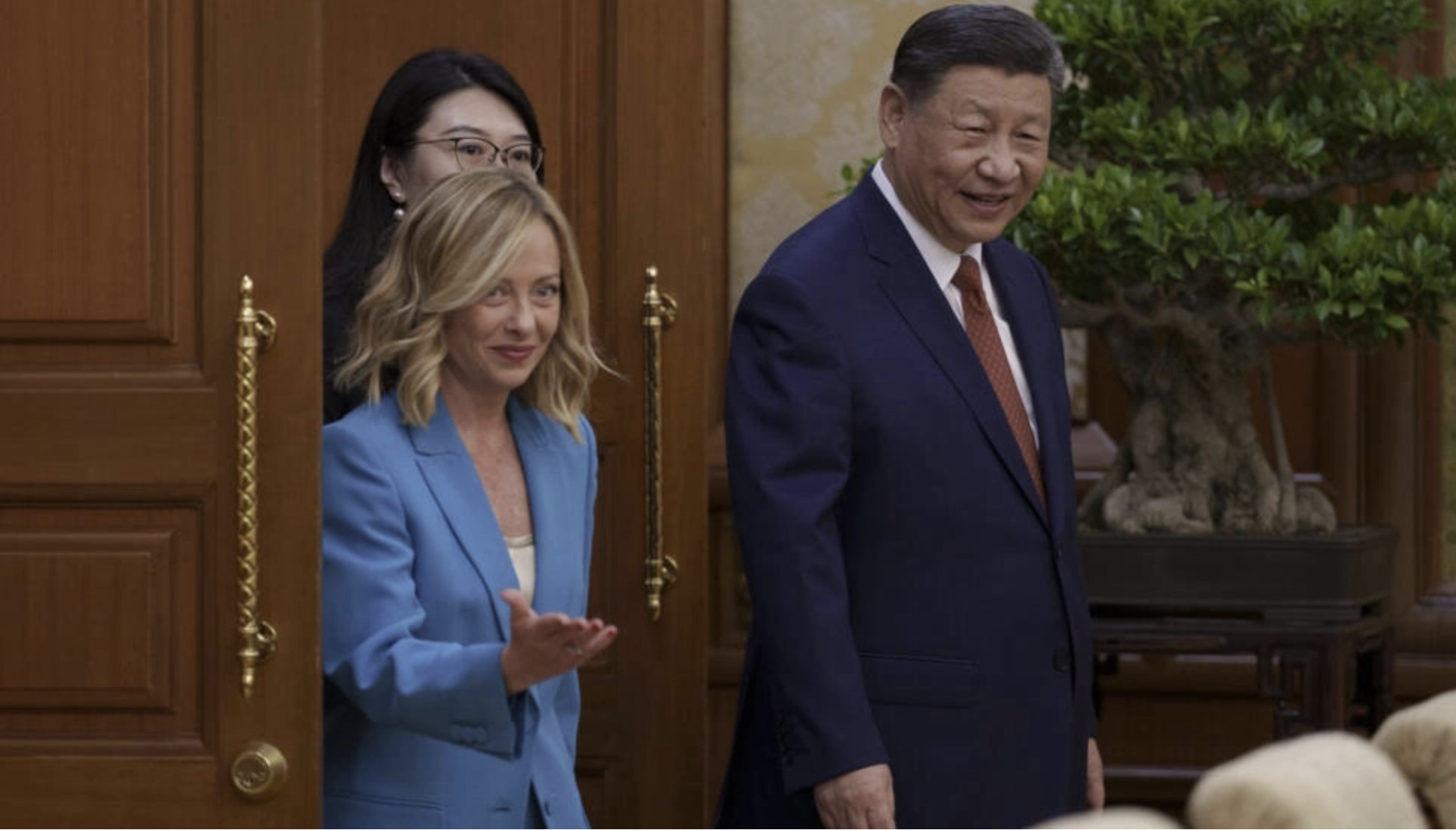 梅洛尼訪華與習近平會晤:意中兩國簽署三年合作計畫重啟雙邊關係