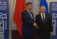 金磚國家峰會喀山登場 習近平與普京會晤