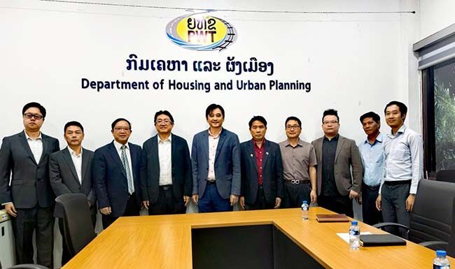 南交通大學代表團訪問老撾公共工程與交通運輸部 共商城市建設合作新篇章