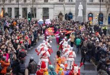 歐洲規模最大的春節慶祝盛會—“四海同春”賀新年大型慶典在倫敦舉行