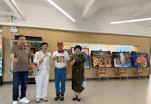 “萤火虫的光——沈士华艺术作品展”今日在广东佛山辰美艺术学校开幕 曾晓辉博士受邀出席并作分享