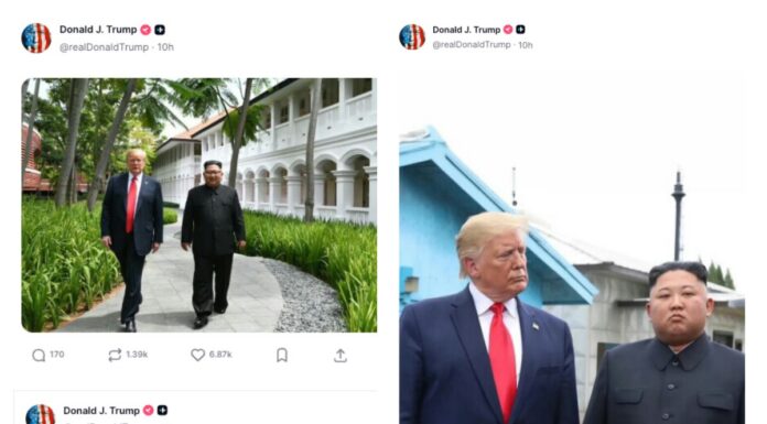 特朗普示好金正恩連發三張合影引亞洲盟友不安 以抵消「伊朗戰爭」壓力的戰略考量