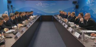 丁薛祥在俄羅斯出席東方經濟論壇 期間與普京會面